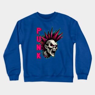 Melodic Mutiny: The Essence of Punk Rock Crewneck Sweatshirt